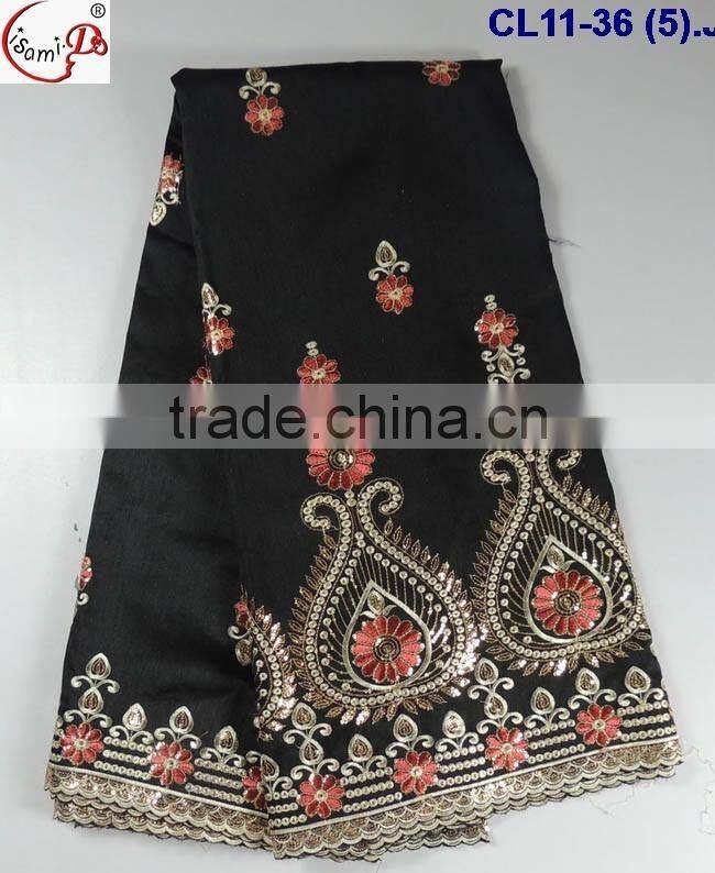 Chowleedee CL11-36 Wholesale good quality african george lace fabic for sale