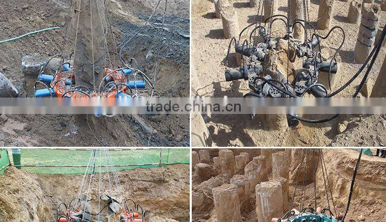 construction tooling hydraulic pile breaker