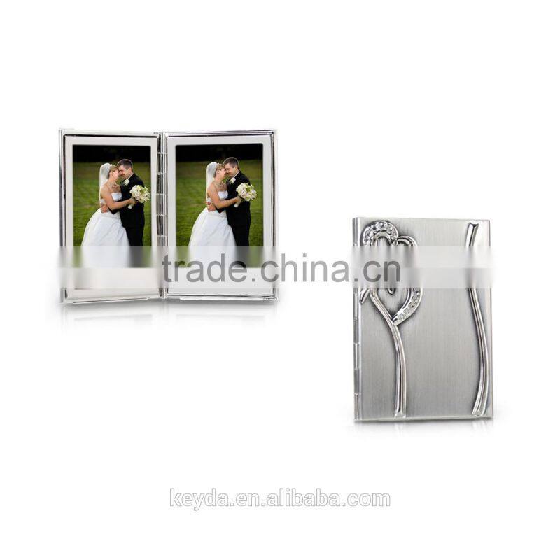 13x18cm Crystal photo frame for wedding gift