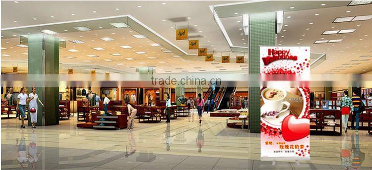 Aluminium digital roll up advertising boards for marketing