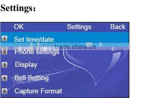intercom system apartment door wireless video door phone