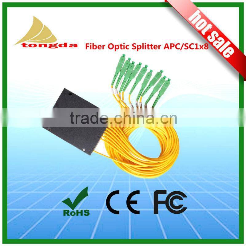 GPON optical path devices Optical Splitter 1X8 PLC G657A SC LC FC APC