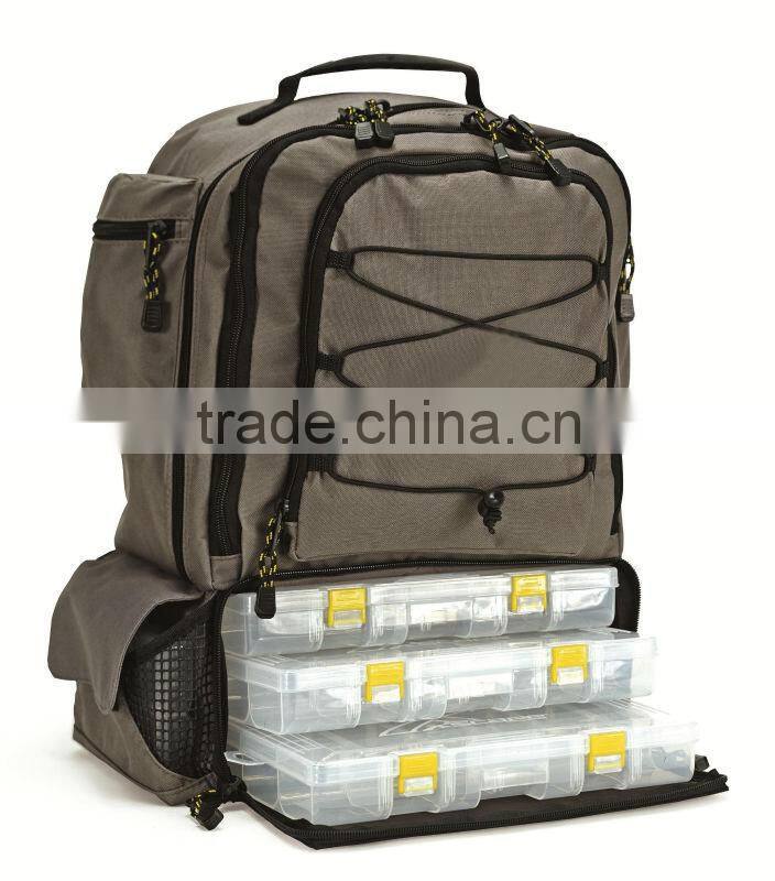 Fashion backpack functional tackle fishing bag China