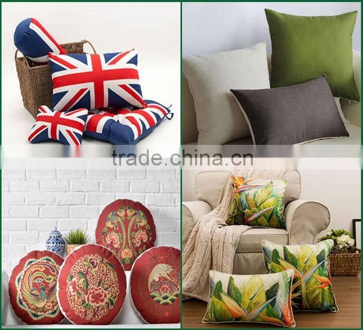 SZPLH Low MOQ national flag series of UK canvas cushion