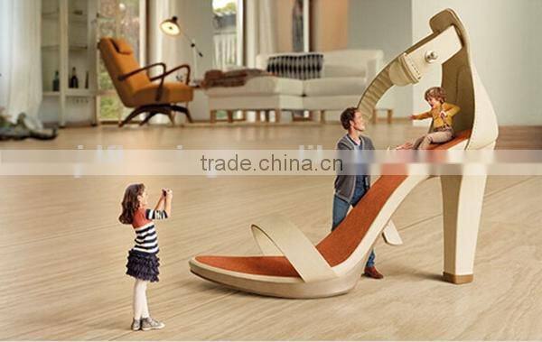 Wax edge waterproof laminated wooden flooring indoor flooring collection