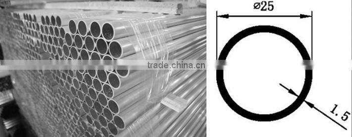 6013 Aluminum Alloy 6065 t5 Aluminum Extrusion 25mm Aluminum Tube