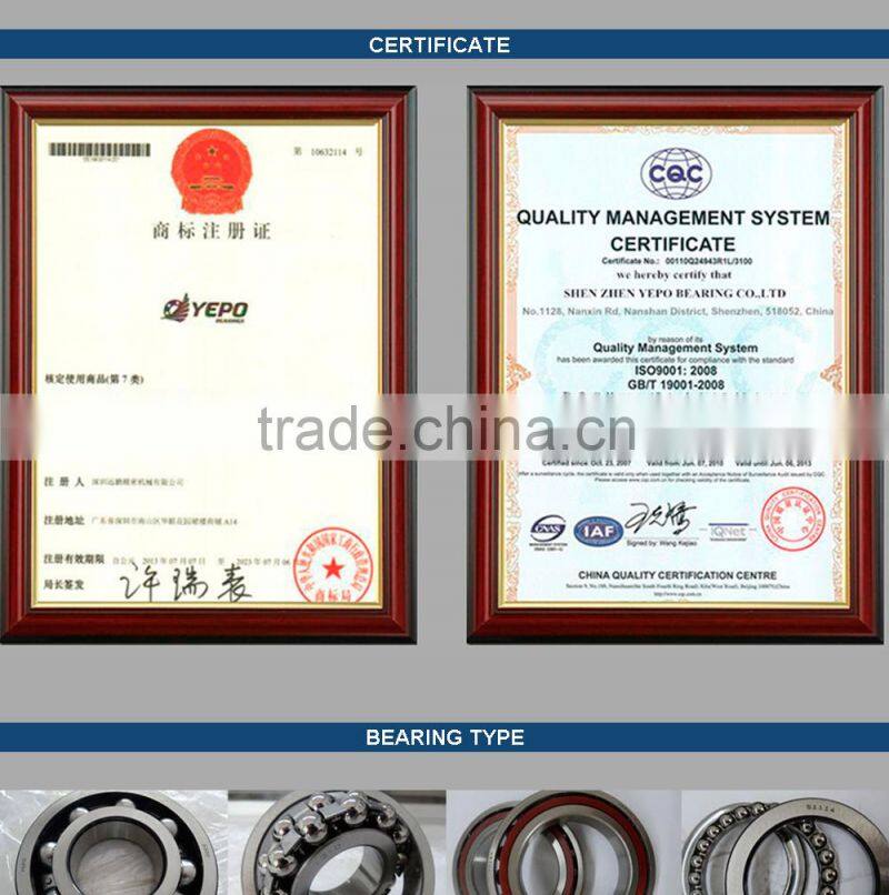 Single-row & Steel Ball Angular Contact Ball Bearing H7006C/P4 (Size 30*55*13mm)