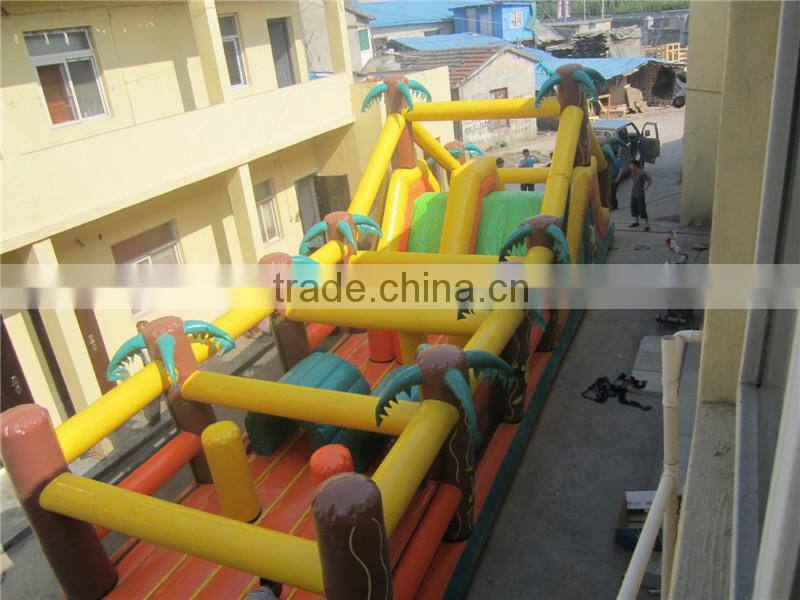 Kids Fun Cheap Inflatable Obstacle Course for Sale