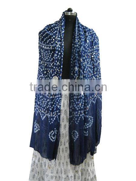 tie dye fashion stole dupatta stole
