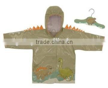 fashion design PVC pink rainwear