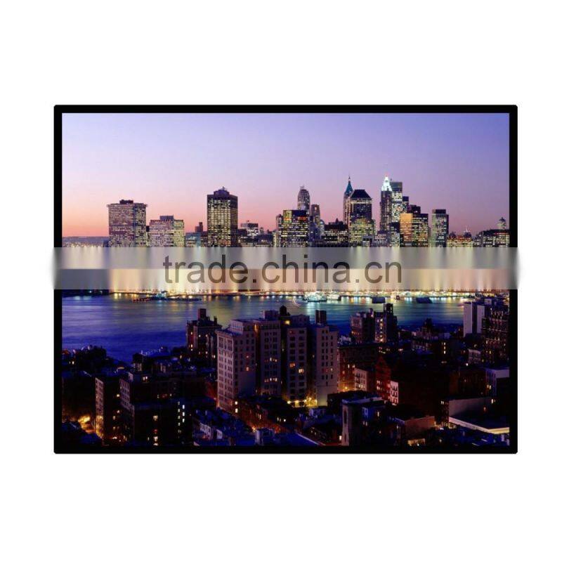 Hot selling simpl matte grey 84 inch projection screen fabric