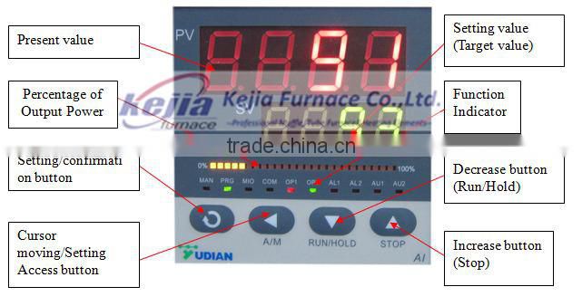 gas controlled atmosphere furnace / gas vacuum hardening furnace