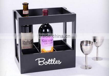 New Handmade Rustic Style Wine Bottle Holder