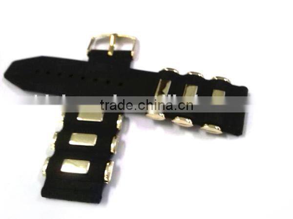 new style cool silicone rubber watch strap