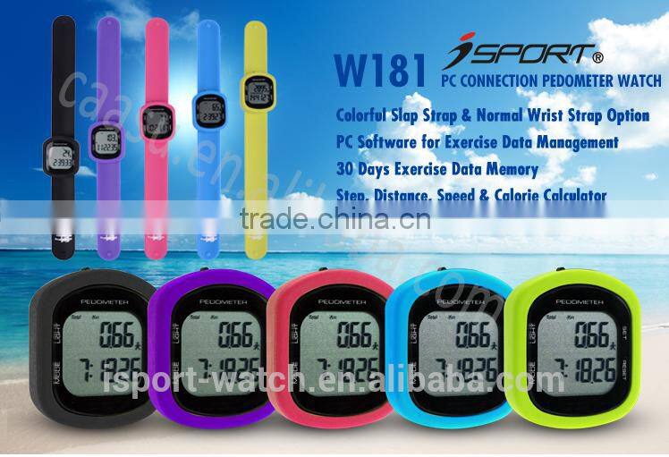 30 Days Memory 3D Sensor USB Connection G Sensor Pedometer