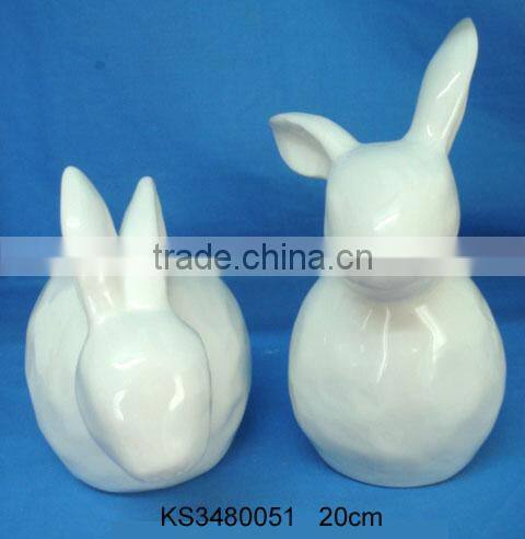 2015 The newest design porcelain figurine easter decoration