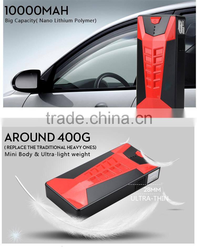 Jump Starter Power Source for 95% Digital Device 12 Volt Cylinder Power Bank