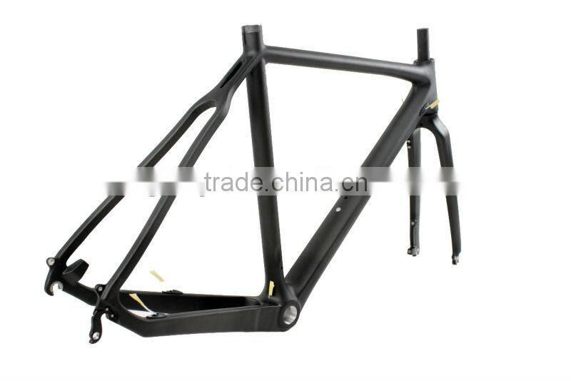 Toray T700 carbon fiber disc brake cyclo-cross bicycle CX frameset carbon DI2 Disc full carbon cyclocross frameset cyclocross