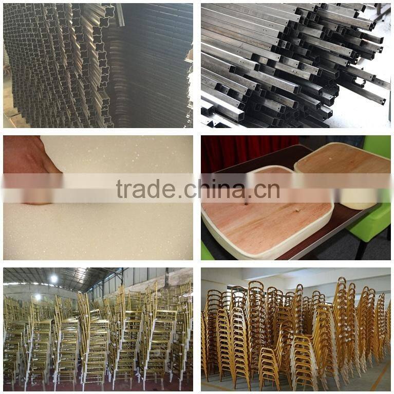 G-005 1.1m aluminium bar chairs for restaurant