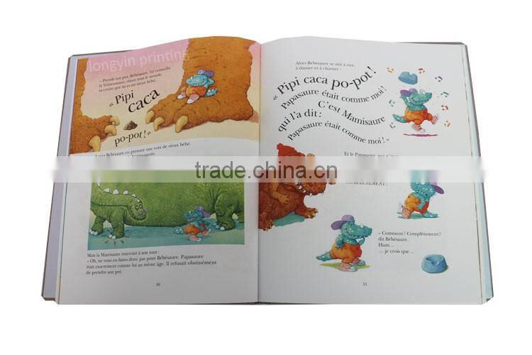 Colorful hardcover filled foam book printing for children