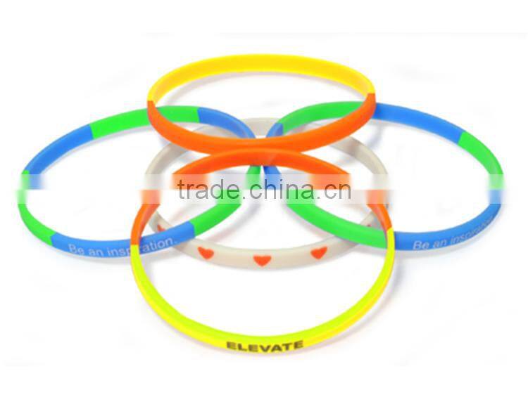Skinny & Slim Silicone wristbands