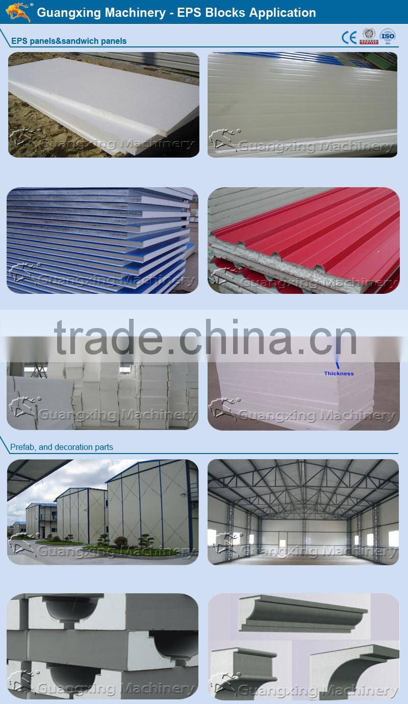 Hot EPS Machine Making Foam Blocks