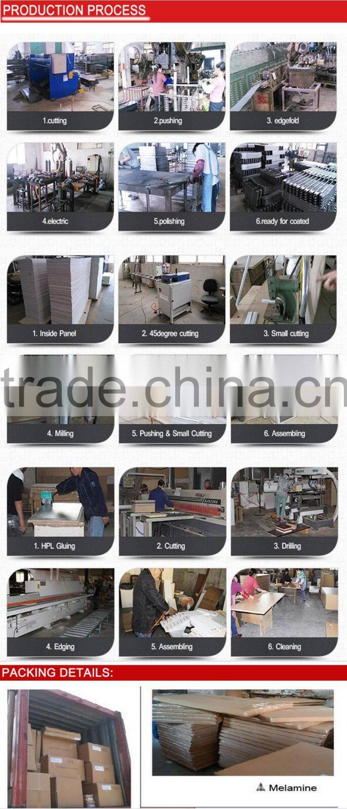 Modern design modular office small conference table 2400,office reception table design