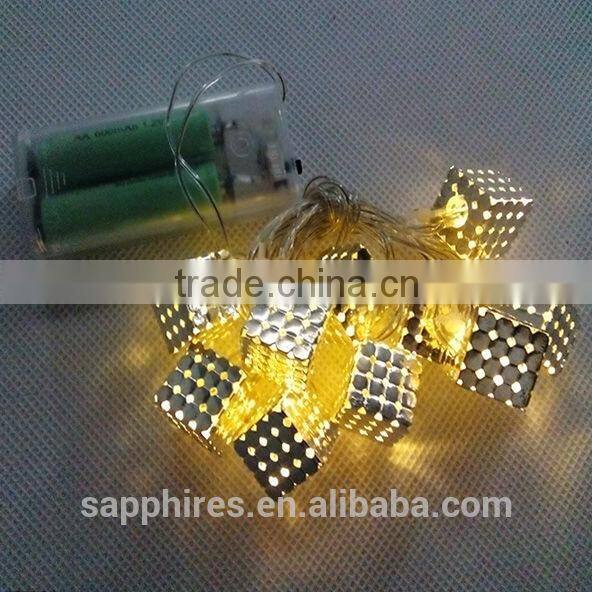10L 3V led lights christmas decoration -cube lights