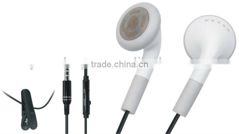 High quality fashionable deep bass in-ear smartphone ear buds for Sony/iphone/Samung/Blackberry