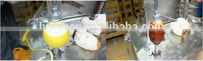 120pcs/h stainless steel taro pumpkin peeler equipment for sale