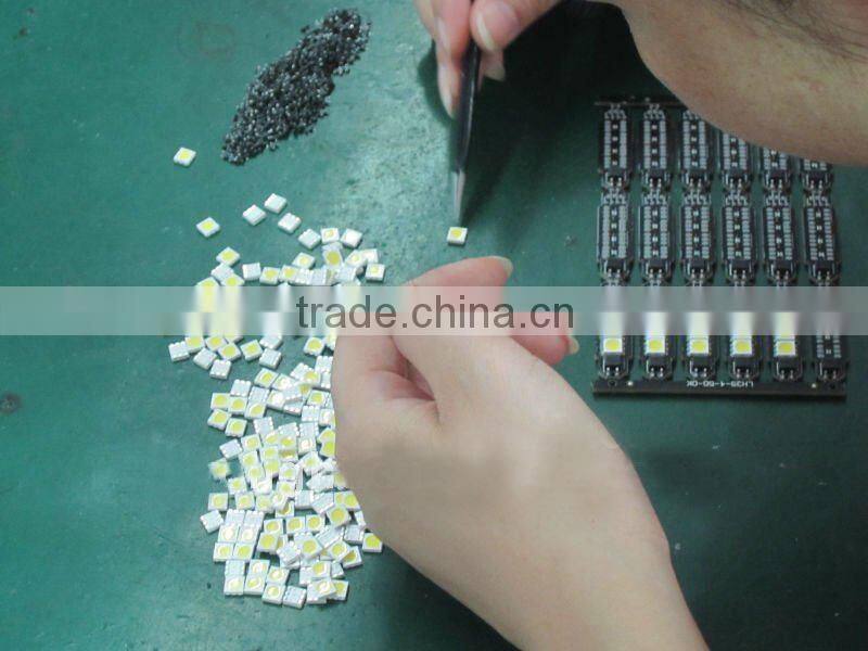 High quality led lamp 1156 base 19PCS 5050 smd car led side