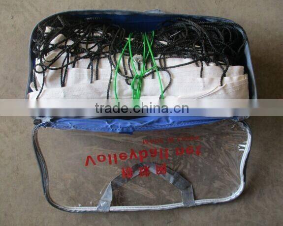 Customized Steel height adjustable painted outdoor volleyball posts and nets