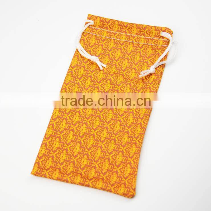 Custom Microfiber Polyester Bag with Drawstring