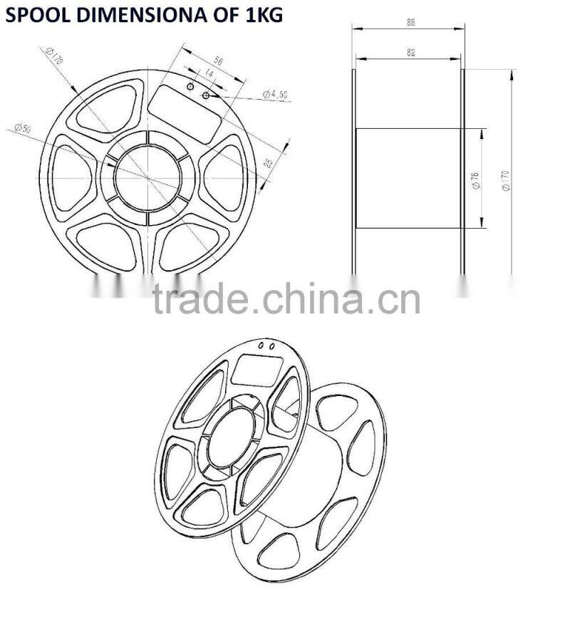 China Export to United States 3D Printer Material