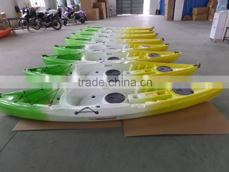 Single canoeing Kayak canoe Kayak platform proofed kayak boat PE plastic
