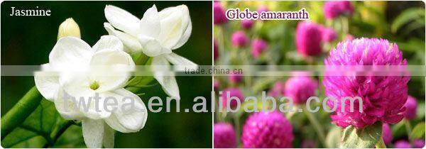 2016 New hand made amaranth and Jasmine flower blooming tea