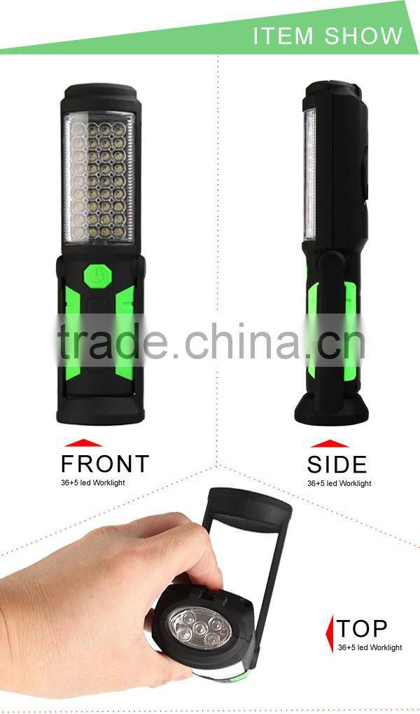 SORBO Super Brightness Magnetic LED Flashlight Torch Strong Power Light LED Torch for Emergency Stand 36 5 LED Work Lights