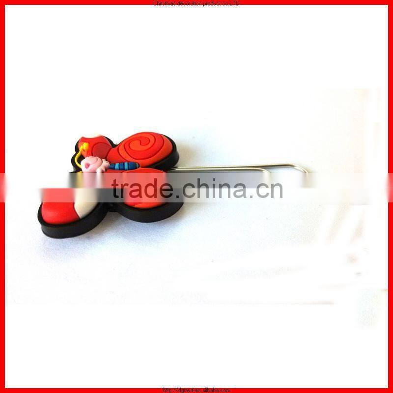 hot sell custom clips for paper,butterfly shaped unique paper cilps