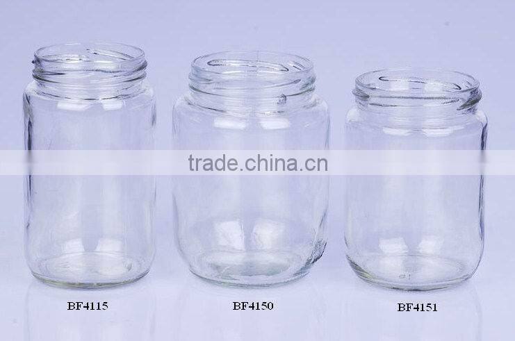Food glass jars