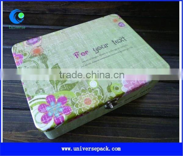 Custom Nice Personal Printing Iron Box Design Boxes Made In China