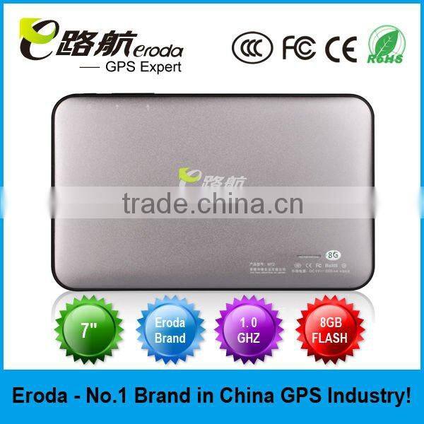 Eroda Tablet with Built-in GPS A8 1.0 GHZ Frequency DDR3 512MB 8GB NAND FLASH HOT Sellling!!