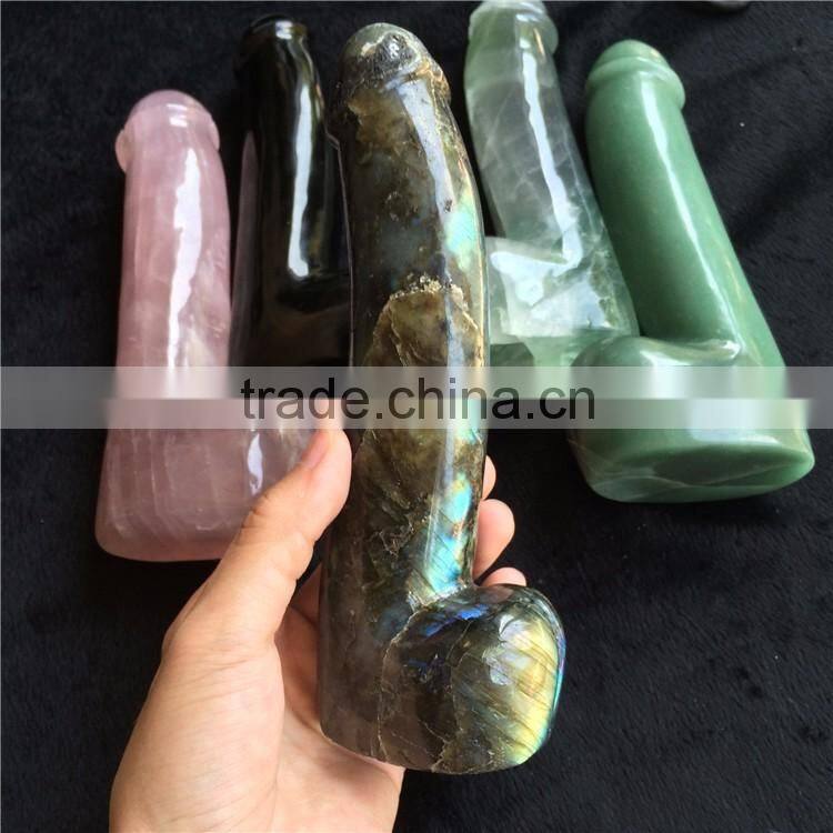 Quartz Crystal Artificial Penis Dildo Massager
