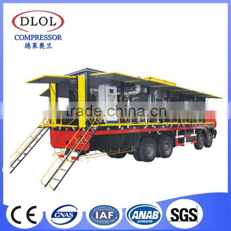 Membrane nitrogen GAS injection system applicatoonal oil exploration