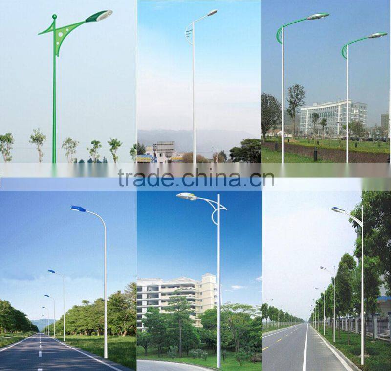 steel tubular lighting pole/light poles/lamps pole