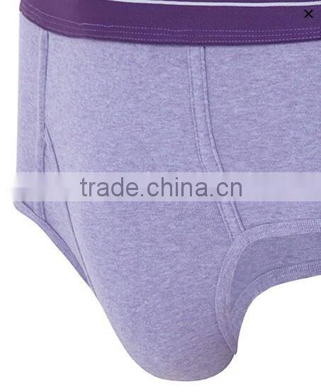 excellent quality organic cotton men sexy brief underwear
