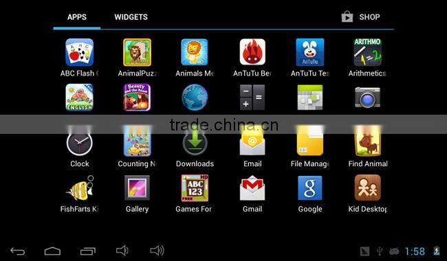 BENEVE R70DL Preschool Education Kids Dual Core Tablet PC 7 Inch RK3028 Android 4.2 1GB RAM 8GB Rose