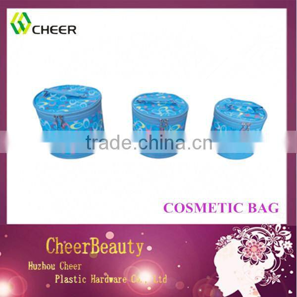 yiwu High Quality Canvas wonder woman make up bag beautiful make up bag