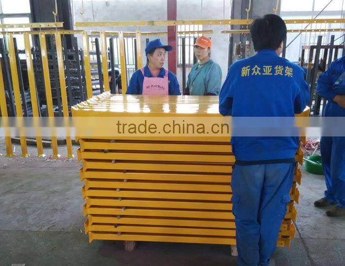 Industrial warehouse tyre storage stacking rack