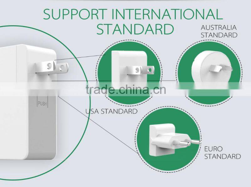 ABS Adapter Smart IC 4 port usb charger usb multi charger power battery charger