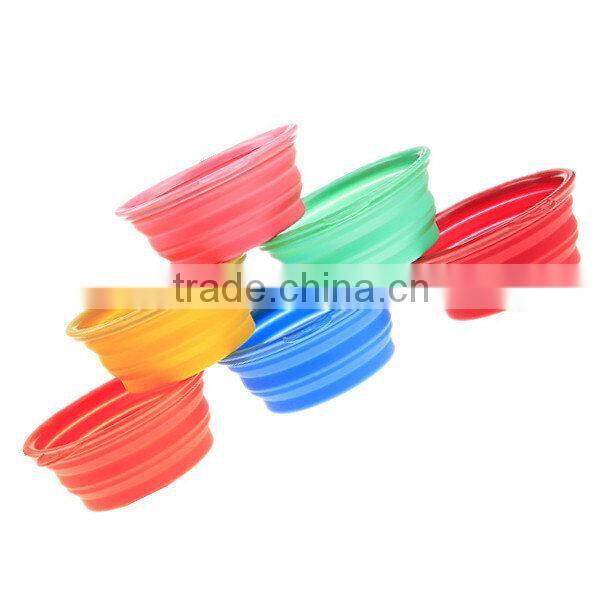 Modern hot selling silicone folding pet dog bowl